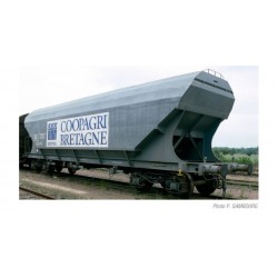 JOUEF - Wagon céréalier COOPAGRI Bretagne - JOUEF HJ6074 - HO