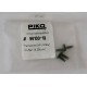 PIKO - lot de 4 tampones para BB66000 96100-19 HO