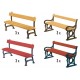 FALLER - maquette de 12 bancs de parc - 180443 - HO