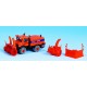 Kibri 15011 - H0 Unimog chasse neige avec accessoires