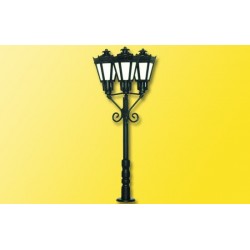 lot de 5 reverberes lampadaires en metal HO
