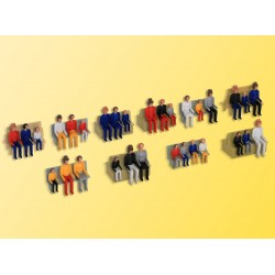 KIBRI - lot de 30 personnages assis - 38114 HO