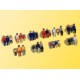 KIBRI - lot de 30 personnages assis - 38114 HO