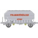 REE- 2 Wagons trémie cerealiers FRANGECO REE-WB-014 "CTC STEMI" EP 4 HO