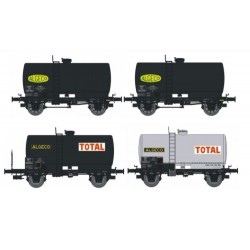 REE NW008 - 4 tank car OCEM 29 Ep IV - N scale