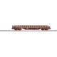 PIKO 54827 - Wagon plat a bogie SNCF avec TRAVERSES beton - HO