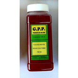 Flocage Mousse 1 Litre GPP - ROUGE AUTOMNE - decor FM 263