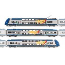 JOUEF - Autorail electrique Z24500 3 caisses Lorraine - HJ2122 - HO