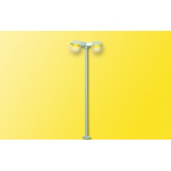 Viessmann - Lampadaire routier Moderne double lampe jaune - 6098 HO