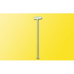 Viessmann - Lámpara de pie de doble moderna amarilla - 6098 HO