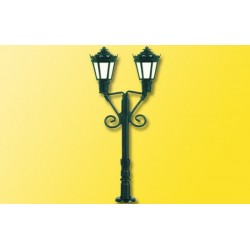 Viessmann 6473 - Doble Lámpara para jardín público - N 1/160