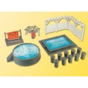 Kibri 38148 - Set of decoration - terrace and garden - HO