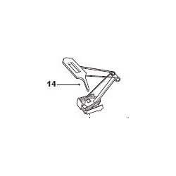 JOUEF HJ2061-14 - Lot de 2 pantographes pour BB22000 HJ2061 - HO