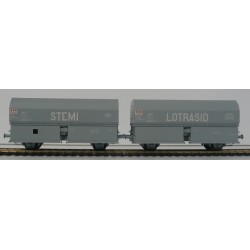 2 Wagons trémie coke “STEMI56” - REE WB-008 - EP4-5 HO
