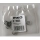 PIKO - Bag of 10 traction tires diam 8 mm - 56023 - HO