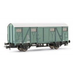 coffret de 2 Wagons couverts primeurs a 2 essieux - PIKO 96627 - HO