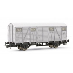 JOUEF - Wagon couvert a 2 essieux GRIS - HJ6108 - HO