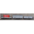 2 Wagons trémie coke “SIMOTRA” - REE WB-006 - EPIII HO