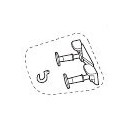 JOUEF HJ2060-01 - Traverse + 2 TAMPONS pour BB9200 HJ2060 - ECH HO