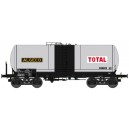 REE - wagon CITERNE ANF courte a bogie Y23 Ep IV "ALGECO-TOTAL" - WB165 - HO