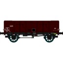 REE modeles WB-175 - Set de 2 wagons tombereaux ocem 29 ep 3 - SNCF type B Tolé-bois- HO