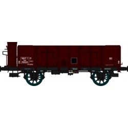 REE modeles WB-176 - Wagon tombereau ocem 29 ep 3 SNCF - type A tolé - HO