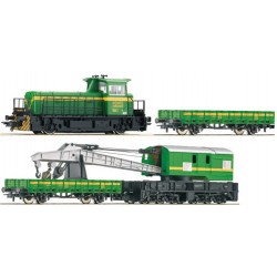 ROCO - 51143 - Coffret de départ locotracteur et grue - HO