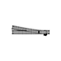 JOUEF - Switch to left 11.25 degrees Nickel - JR8078 HO