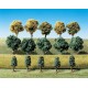 FALLER 181471 - Lot de 15 arbres feuillus 40-60mm - HO 1/87