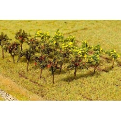 FALLER 181253 - Lot de 12 arbres fruitiers 30mm - HO 1/87