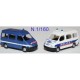 RIETZE 16161 - lot de 2 vehicules miniature Renault Trafic GENDARMERIE POLICE- N
