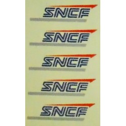 Decalcomanie train miniature 5 logos SNCF casquette - lbt-dec-5casc - HO