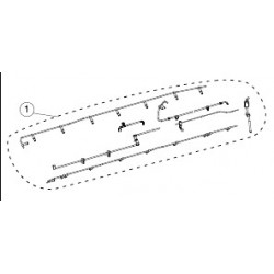 JOUEF - HJ2040/01 - conduits de loco vapeur 141R HJ2040 - echelle HO