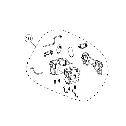 JOUEF - HJ2040/16 - 2 Cylindres de loco vapeur 141R HJ2040 - echelle HO