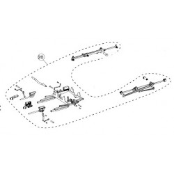 JOUEF - HJ2040/20 - ensemble de bielles loco 141R HJ2040 - echelle HO