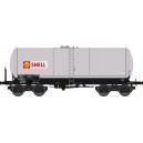 REE WB181 - wagon CITERNE ANF courte a bogie Y25 Ep III "SHELL" - HO