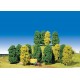 FALLER 181470 - Lot de 14 arbres feuillus 130mm ech N-HO 1/87