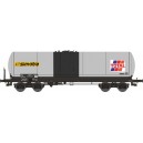 REE WB187 - wagon CITERNE ANF longue a bogie Y25 Ep V "SIMOTRA-TOTAL" - HO