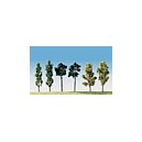 FALLER 181402 - Lot de 4 arbres a feuilles HO-N+Z