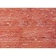 FALLER 170613 - red sandstone wall plate 255x125mm - HO