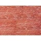 FALLER - Plaque mur gres rouge 255x125mm 170613 HO