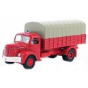 SAI 2624 - Camion pompier baché miniature 1/87 BERLIET GLR8 AZUR - HO