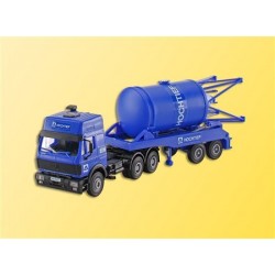 Kibri 14055 - H0 Camion Mercedes Benz avec remorque SILO - HO 1/87