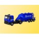 Kibri 14056 - H0 Camion Mercedes Benz avec remorque SILO SPITZER - HO 1/87