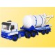 Kibri 14064 - Mercedes Benz Truck with trailer SILO Maxit - HO 1/87