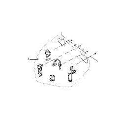 JOUEF - hj2168-03 - Détaillage plaque avant de loco electrique CC6500 - HO 1/87