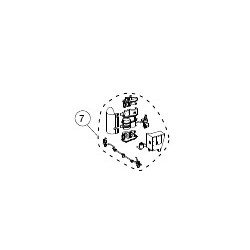 JOUEF - HJ2040/07 - Compresseur et Accessoires avant de loco vapeur 141R HJ2040 - echelle HO