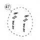 Jouef HJ2147/47 - Attelage a vis fonctionnel pour loco vapeur 141R HJ2147 - HO