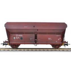 ROCO 66750C - WAGON TREMIE autodechargement SNCB NMBS patiné - HO