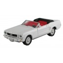 MODEL POWER 19245 - vehicule miniature FORD mustang 1964 blanche - HO 1/87